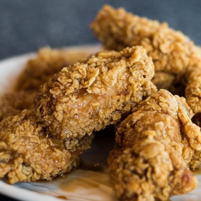 Garlic Soy Wings.