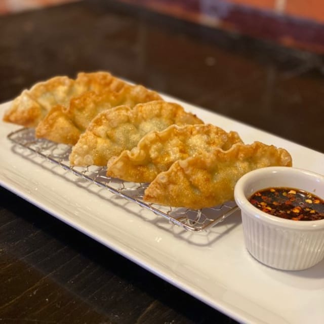 Fried Pot Stickers.